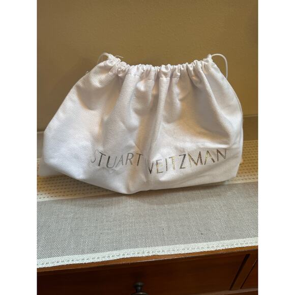 Stuart Weitzman Janet Black Mesh y2K Slingback Heels with dustbag Size 8 - Picture 9 of 9